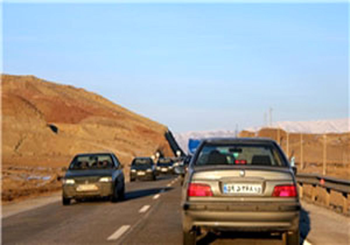 تردد خودروها در بخشی از جاده هراز ممنوع شد