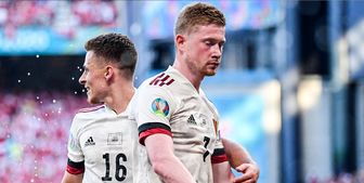  چرا ستاره بلژیک پس از گلزنی خوشحالی نکرد +فیلم 