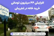 افزایش 44 میلیون تومانی خریدخانه در تجریش