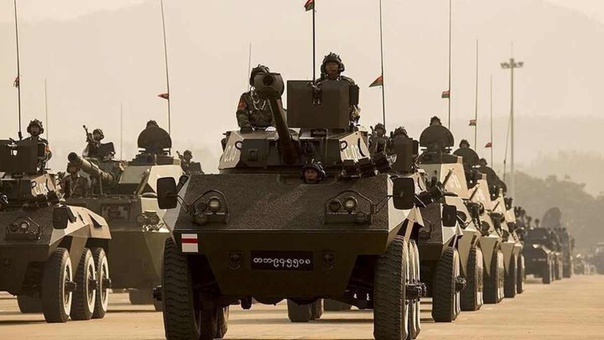 ارتش میانمار مسلمانان را به توپ بست