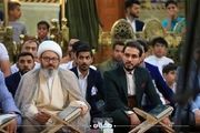 داوران محفل در حرم حضرت عباس (ع) / گزارش تصویری