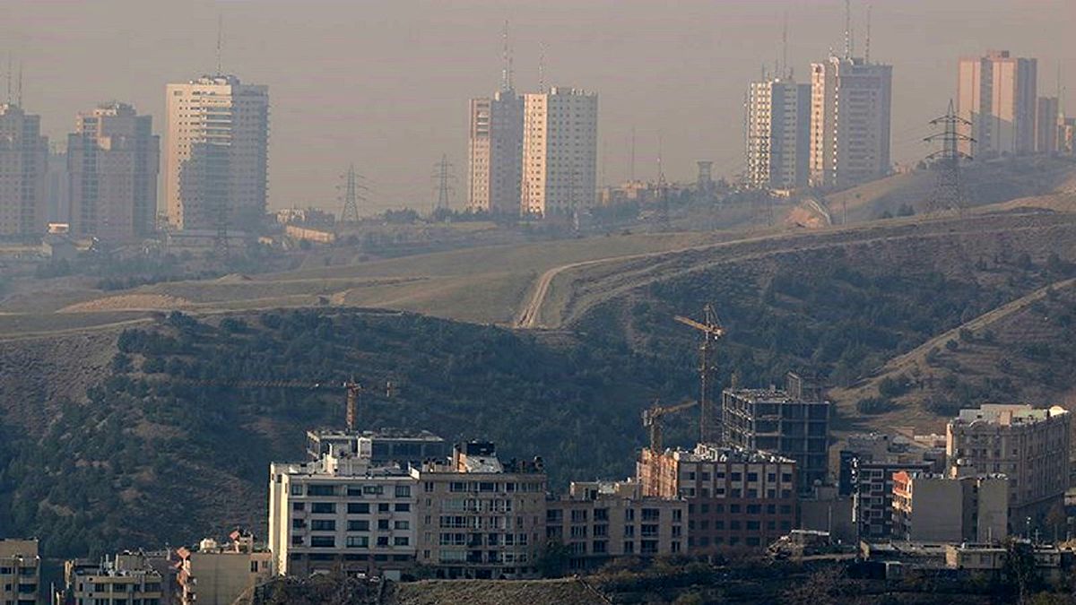 آسمان تهران در وضعیت قرمز قرار دارد
