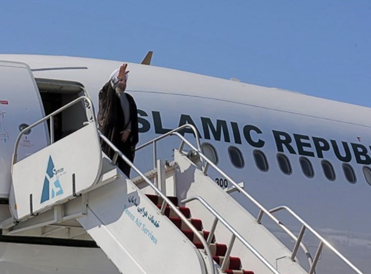 روحانی به تهران بازگشت