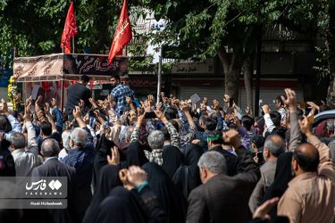 مراسم تشییع پیکر شهید صیاد خدایی/گزارش تصویری