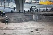 حادثه در خط دو مترو اصفهان/ تونل ریزش کرد
