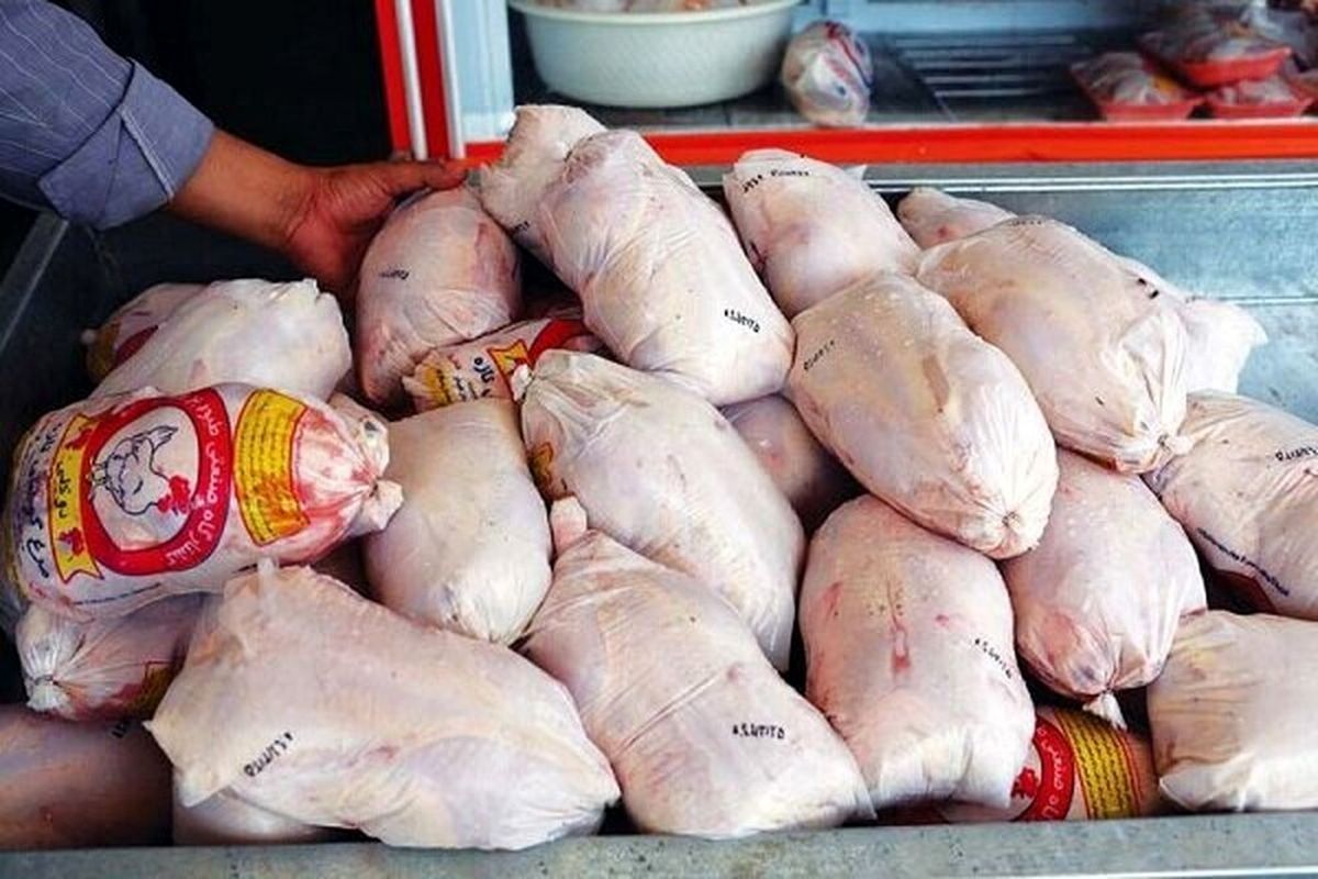 انواع گوشت مرغ بسته بندی شده در بازار
