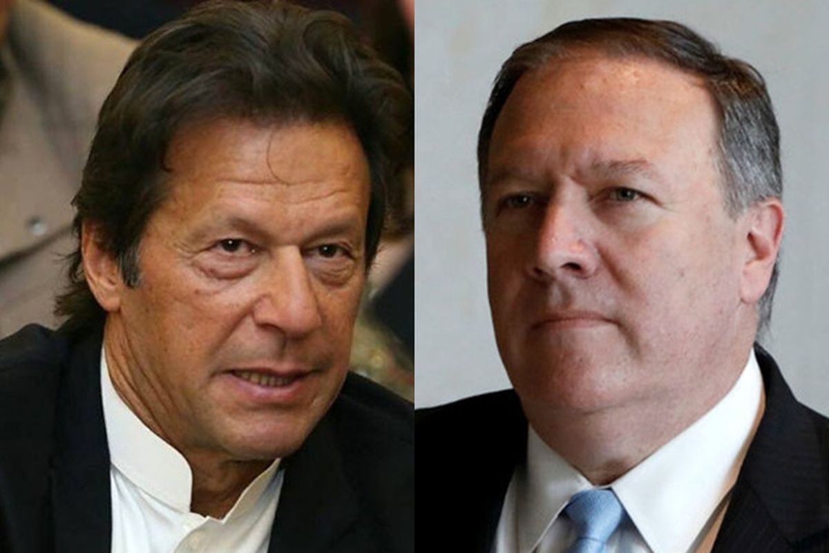 
دیدار پمپئو با نخست‌وزیر جدید پاکستان
