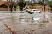  آبگرفتگی معابر در آبادان/ گزارش تصویری