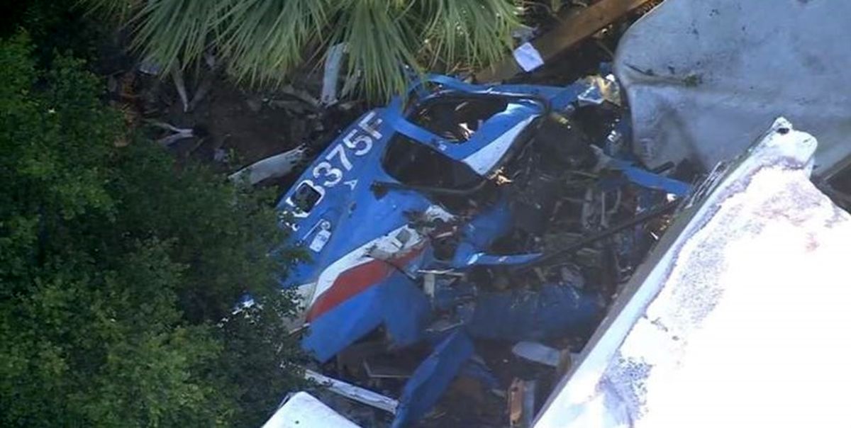 سقوط بالگرد پلیس آمریکا در «هیوستون»