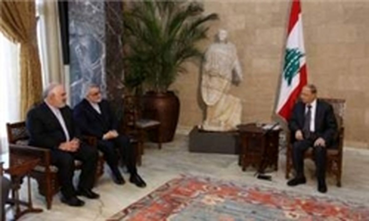 دیدار علاء‌الدین بروجردی با رئیس‌جمهور لبنان