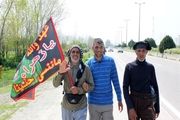 زائران عراقی حرم امام رضا (ع) وارد گلستان شدند+تصاویر