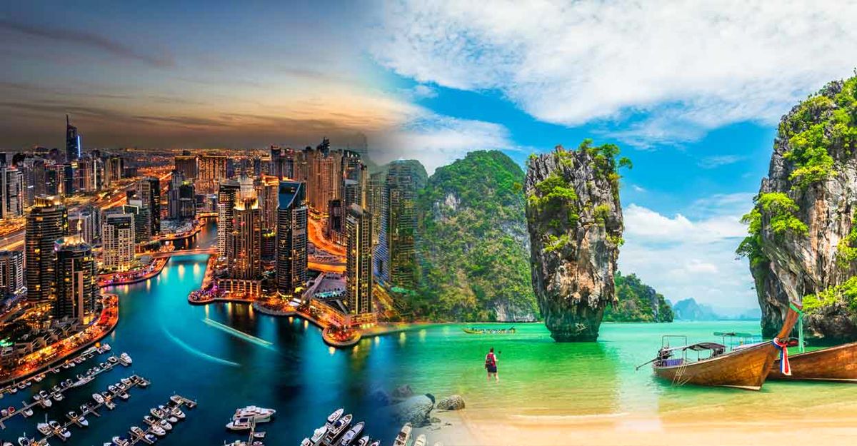 در تابستان امسال تور دبی و یا تور تایلند کدام را انتخاب کنیم؟

