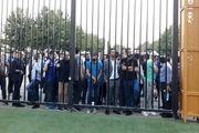 پیشکسوتان استقلال را به ورزشگاه راه ندادند!+ عکس