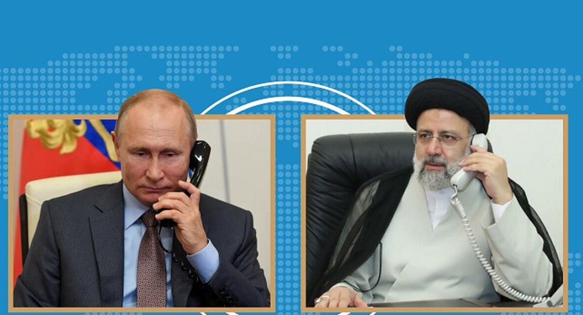 گفتگوی تلفنی رئیسی و پوتین در مورد تحولات قره‌باغ