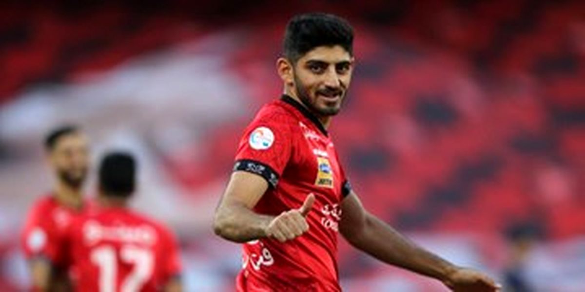  گل اول پرسپولیس به فجر توسط ترابی +فیلم