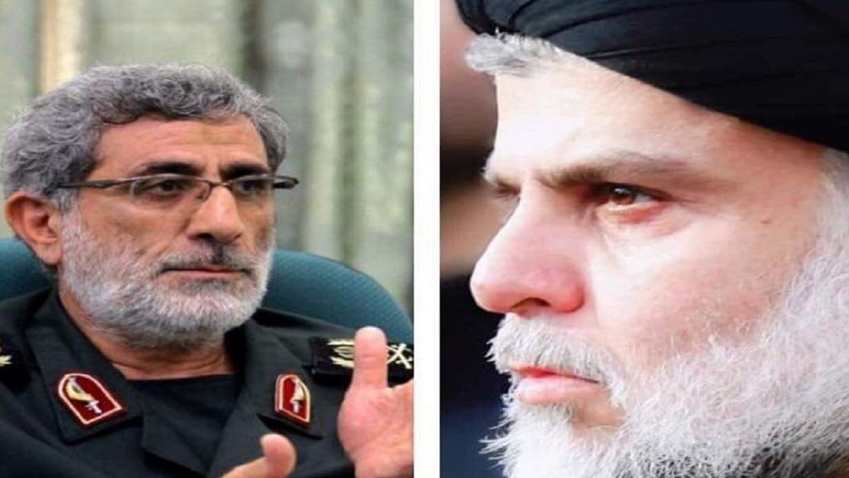 دیدار سردار قاآنی با مقتدی صدر