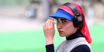  ناکامی دیگر برای بانوی ملی‌پوش تپانچه 