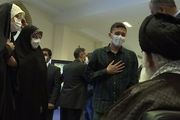 دیدار علیرضا احمدی‌روشن و آرمیتا رضایی‌نژاد با رهبر انقلاب+فیلم