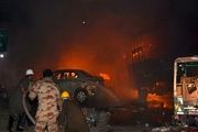 تعداد کشته شدگان انفجار بمب در پاکستان
