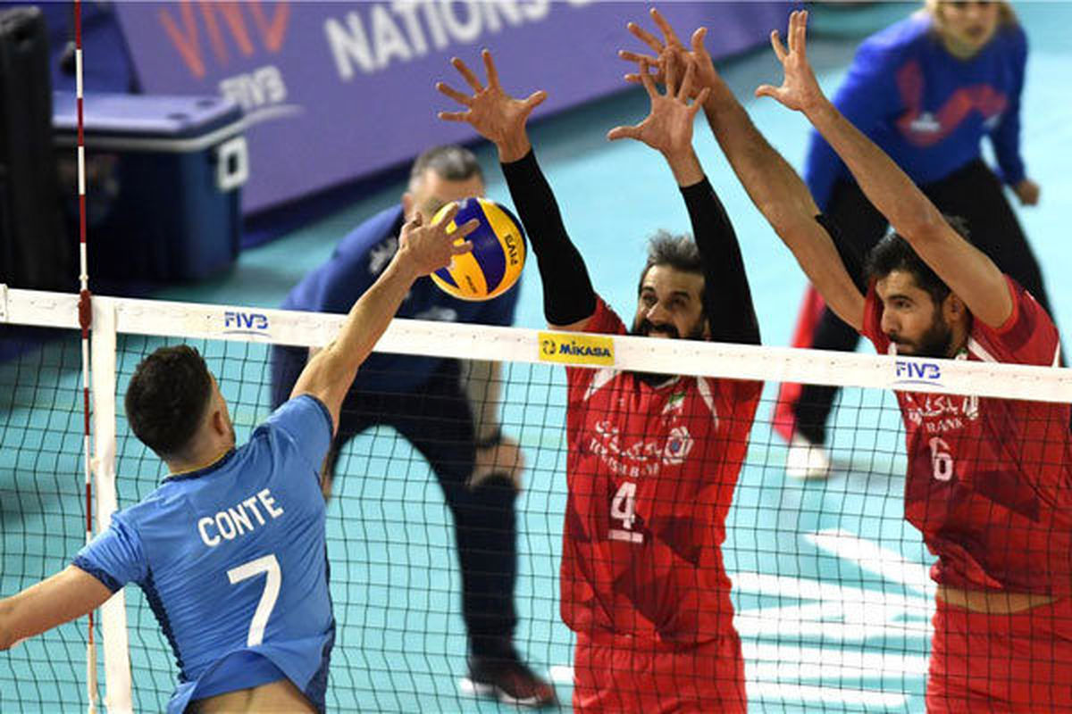ایران ۳ - آلمان ۲ / ایران برترین آسیایی لیگ والیبال ملت‌های جهان شد 