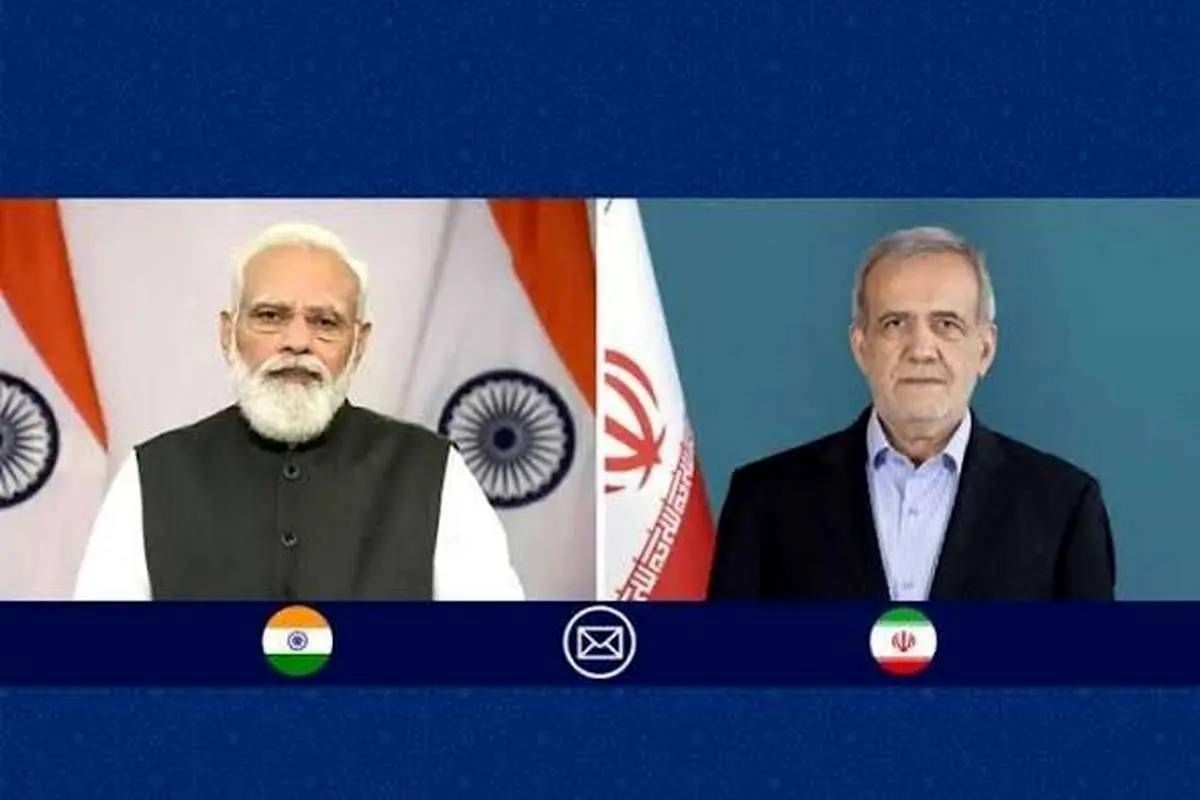 گفت‌وگوی پزشکیان با نخست وزیر هند