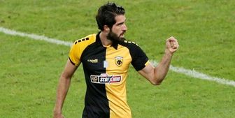 گلزنی انصاری فرد در لیگ یونان+فیلم