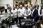 بازدید مدیرعامل گروه سایپا از واحد تحقیق و توسعه مگاموتور 