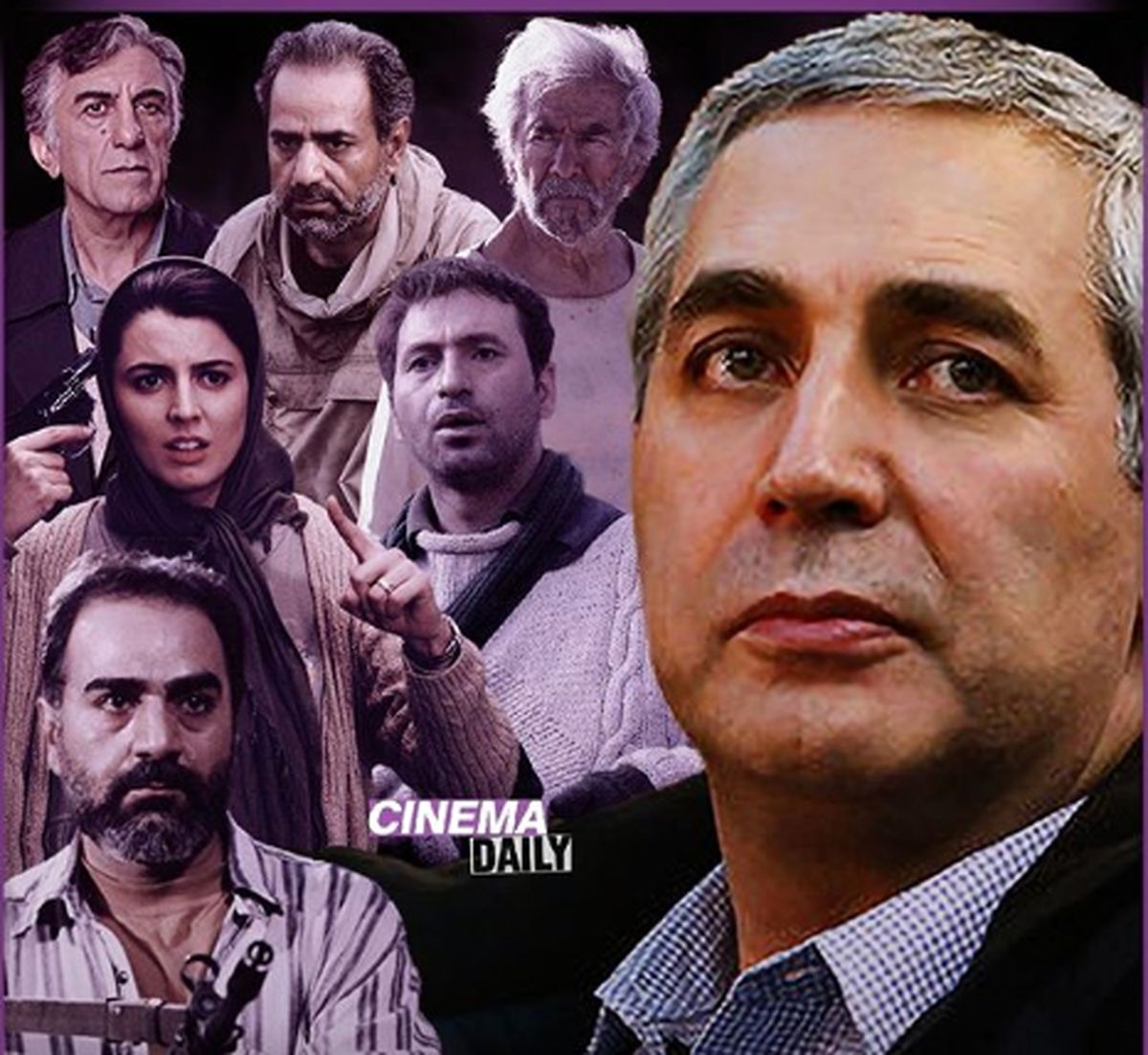 عصای موسی در دستان «ابراهیم حاتمی کیا»/ عکس