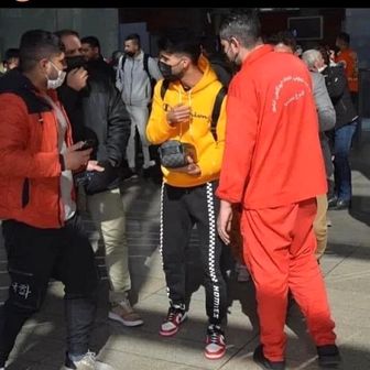 استقبال هواداران ایرانی از هافبک تیم ملی عراق+ عکس