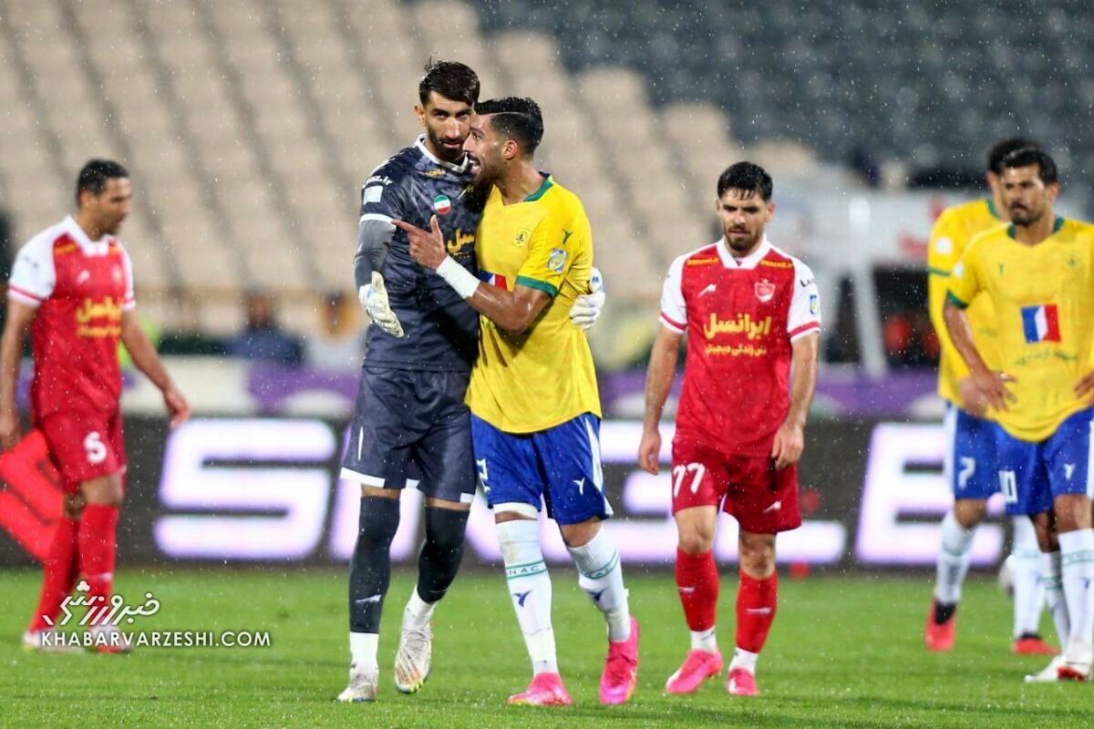 جدول لیگ برتر بعد از تساوی پرسپولیس و استقلال در دربی ۱۰۲