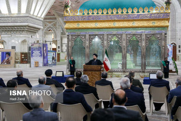تجدید میثاق هیات دولت با آرمان‌های امام خمینی (ره)/گزارش تصویری