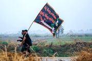 پذیرایی فرمانده عراقی از زائرین امام حسین(ع)/عکس