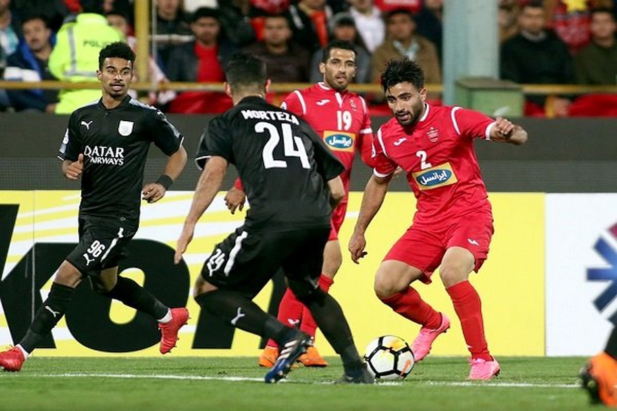 بررسی شرایط السد قطر و پرسپولیس ایران در بازی رفت