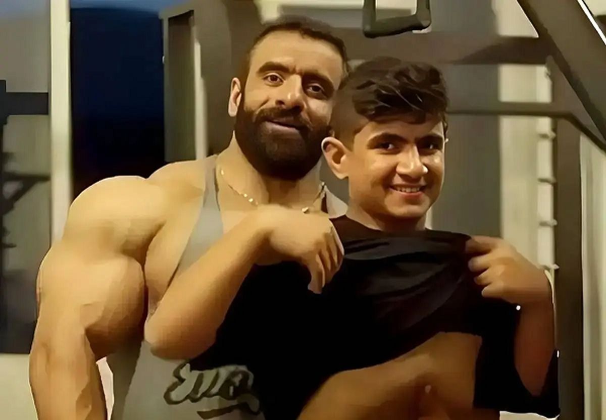 مقدمه چینی هادی چوپان برای مشهور کردن پسرش!