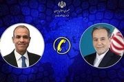 گفتگوی تلفنی وزرای خارجه ایران و مصر
