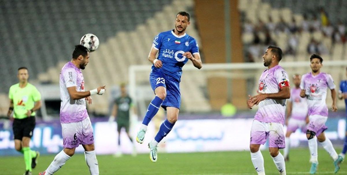  استقلال3 -2 هوادار / برگشت ماندگار استقلال بعد از باخت
