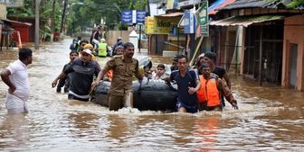 قربانیان سیل هند به 136 نفر رسید 