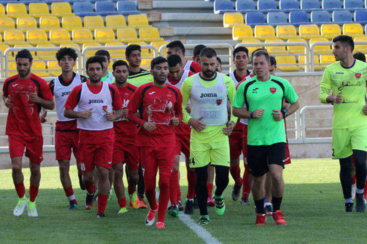 گزارش تمرین پرسپولیس