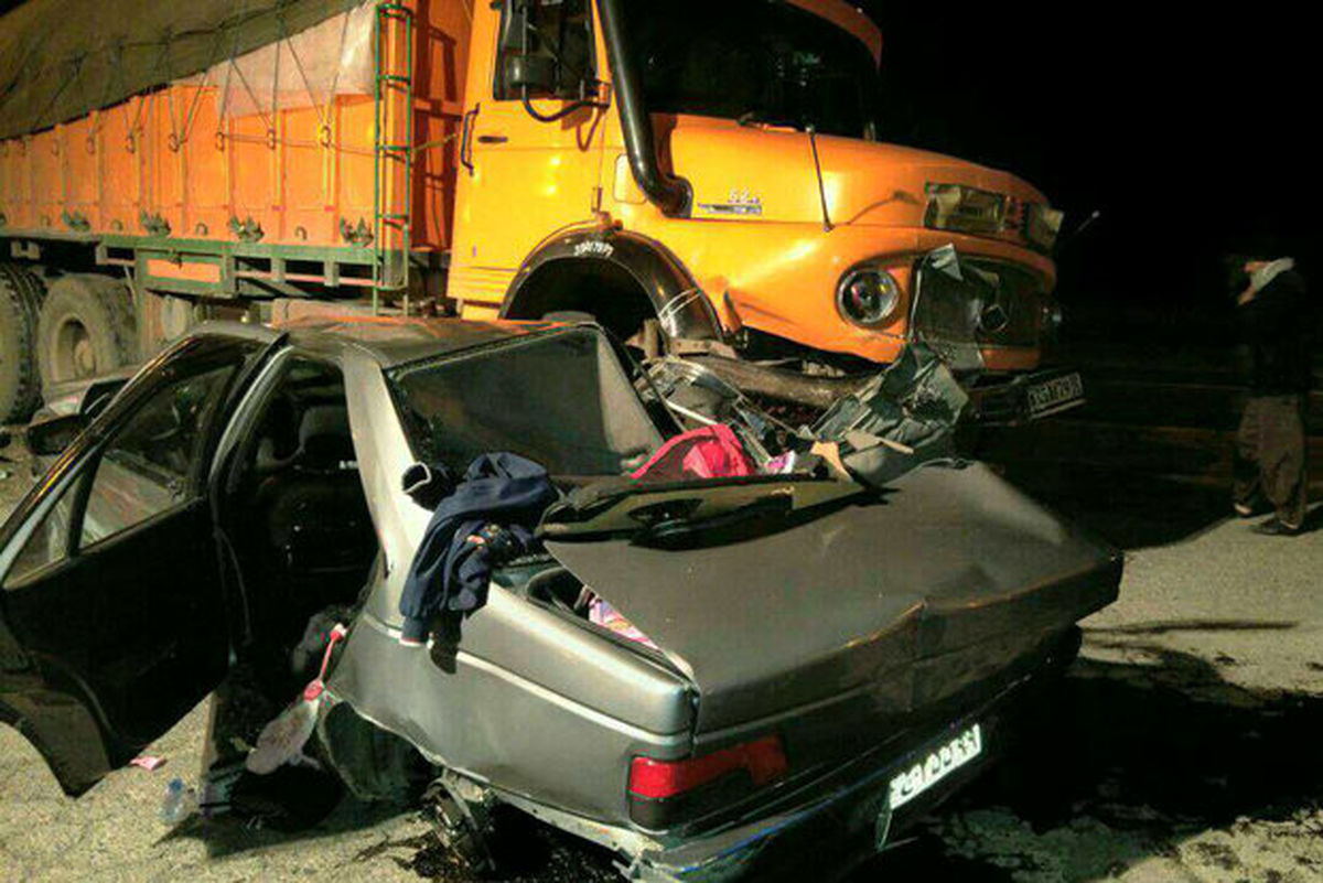 آمار بالای فوت در تصادفات جاده ای نوروز