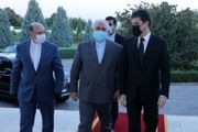 دیدار و گفتگوی ظریف با بارزانی