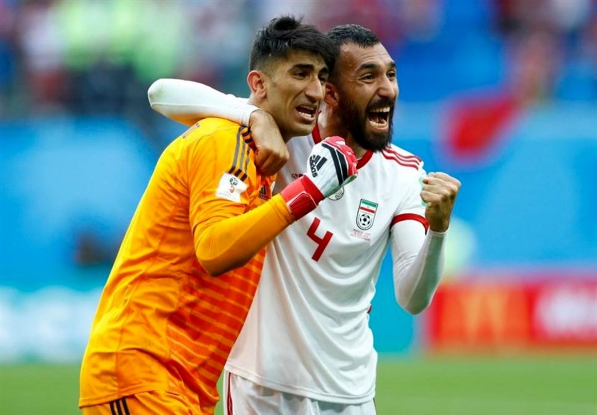 شادی گل روزبه چشمی/ بخند قهرمان+عکس
