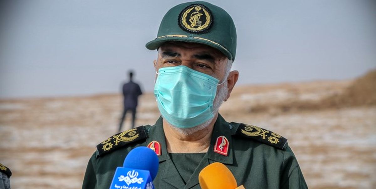 فرمانده کل سپاه وارد خوزستان شد