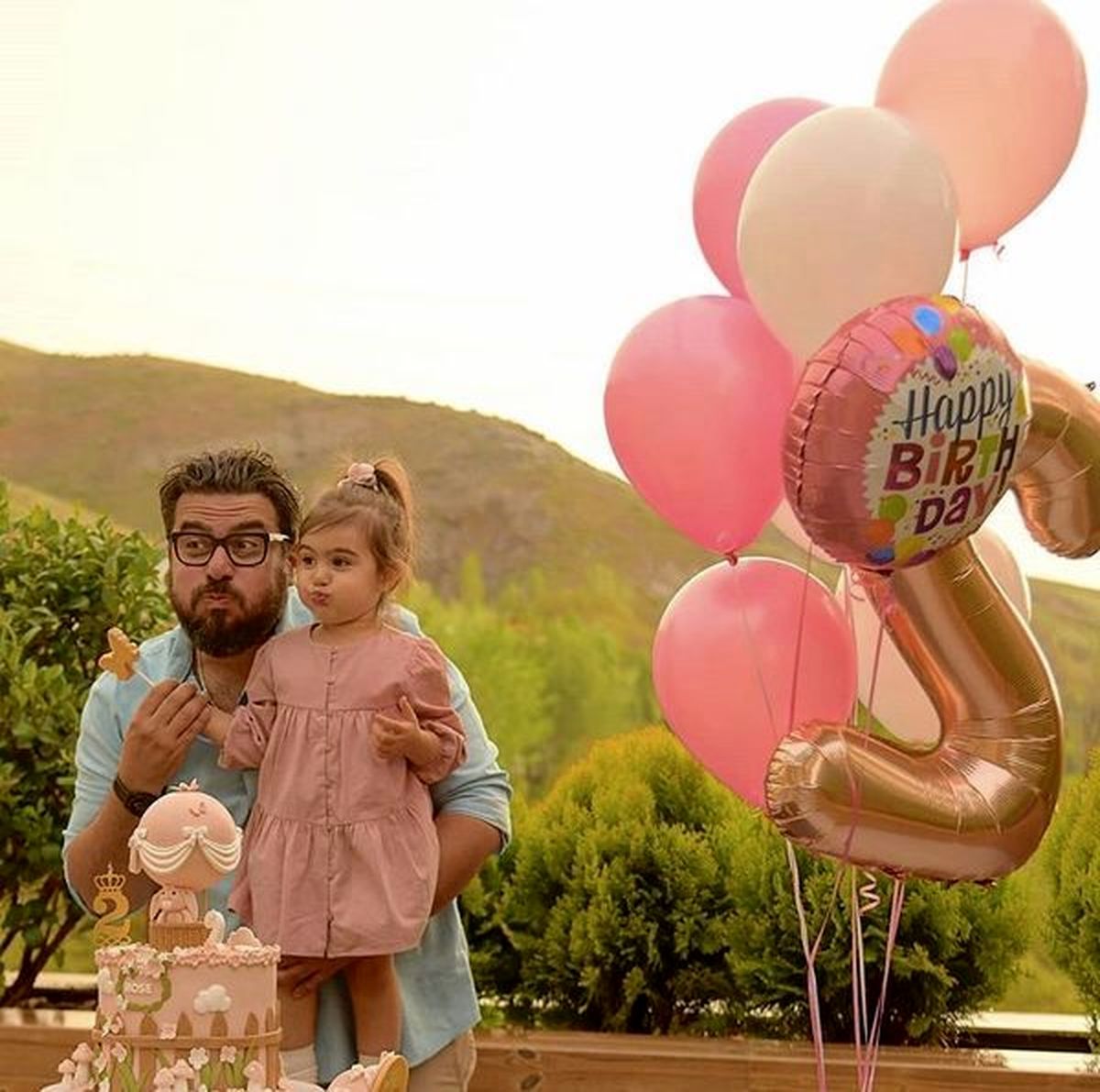 تصویری جالب از دخترِ بازیگرِ «هم گناه»