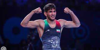 پیروزی پشتام در یک مبارزه نزدیک در مسابقات جهانی کشتی فرنگی