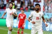 گل اول تیم ملی ایران به ازبکستان توسط رامین رضاییان