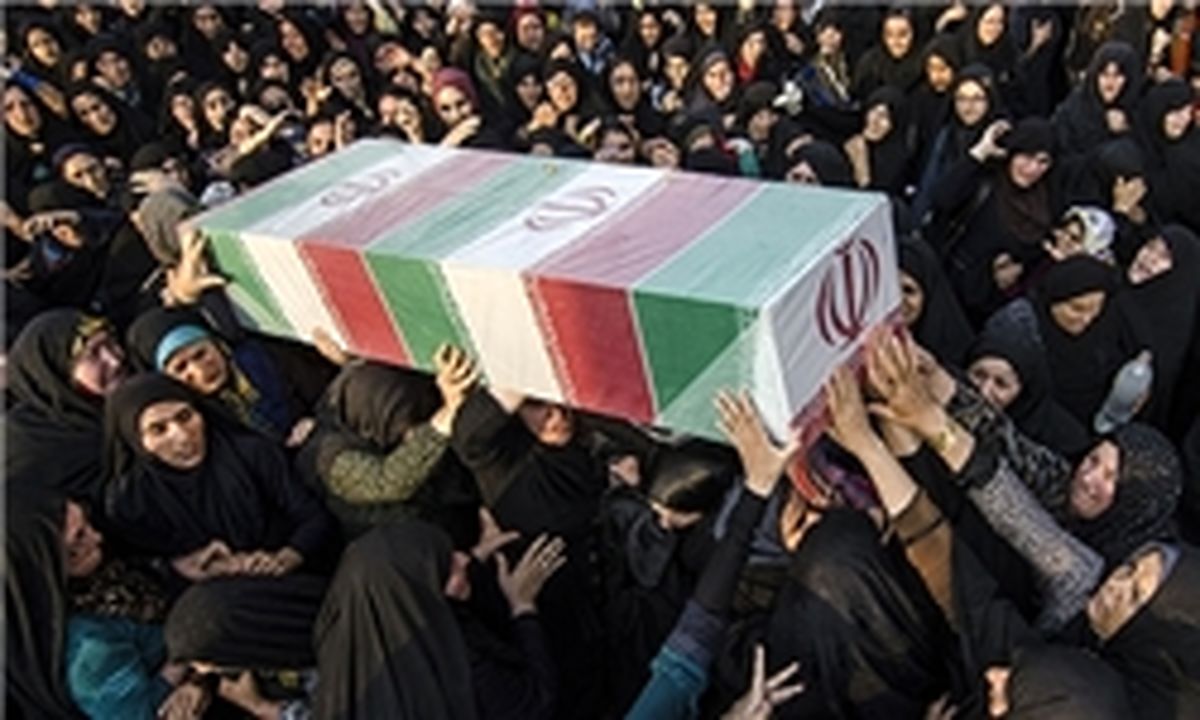 تشییع پیکر پاک شهیدان نیروی انتظامی در زهک