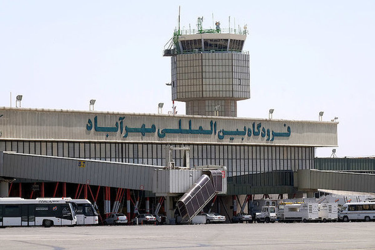 آتش سوزی یک فروند هواپیما در فرودگاه مهرآباد