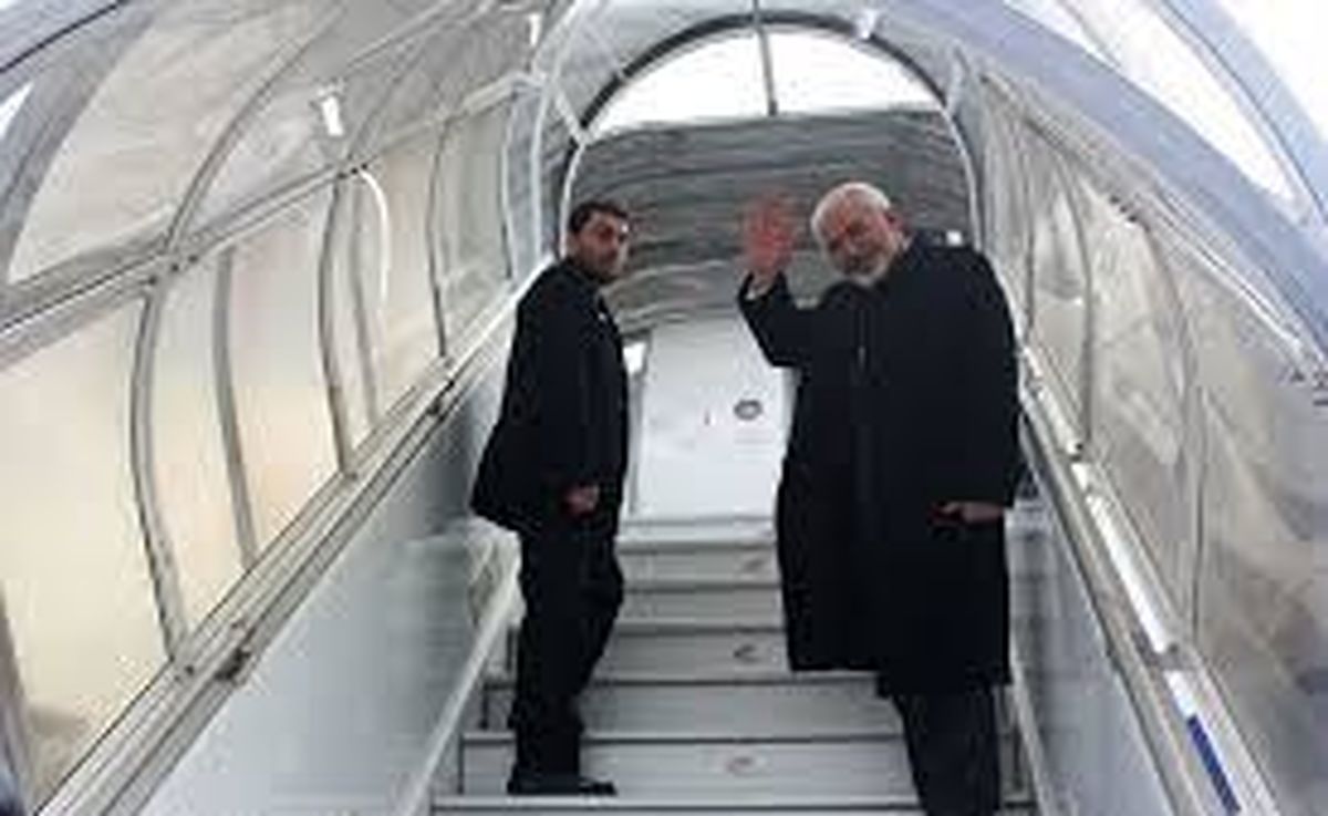 دیدار ظریف با رئیس جمهور آفریقای جنوبی