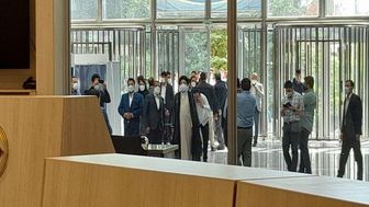 رئیسی وارد تالار بورس تهران شد+فیلم