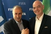 پیام تبریک رئیس فیفا به پرسپولیس